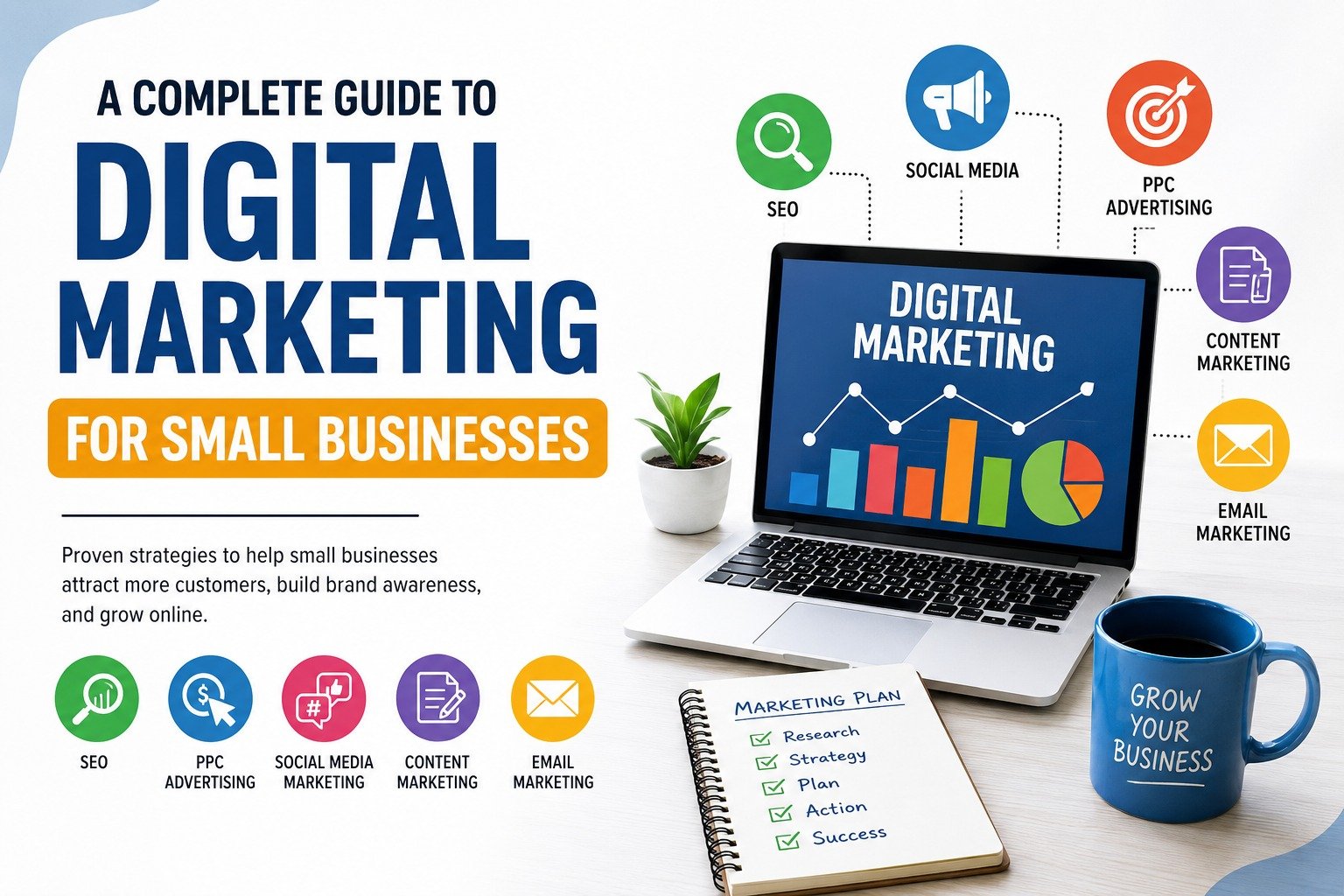 The complete guide to digital marketing for small businesses